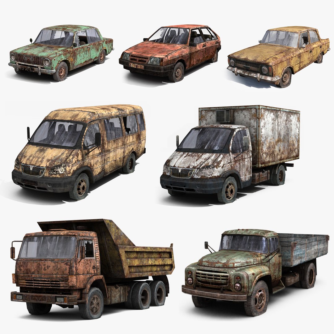 max set russian wrecked cars https://p.turbosquid.com/ts-thumb/82/ALohrs/p6Ht7NAy/russian_rusty_car_set/jpg/1416475203/1920x1080/fit_q87/83f845160077593dbaac3ad518a45406d18dcfe0/russian_rusty_car_set.jpg
