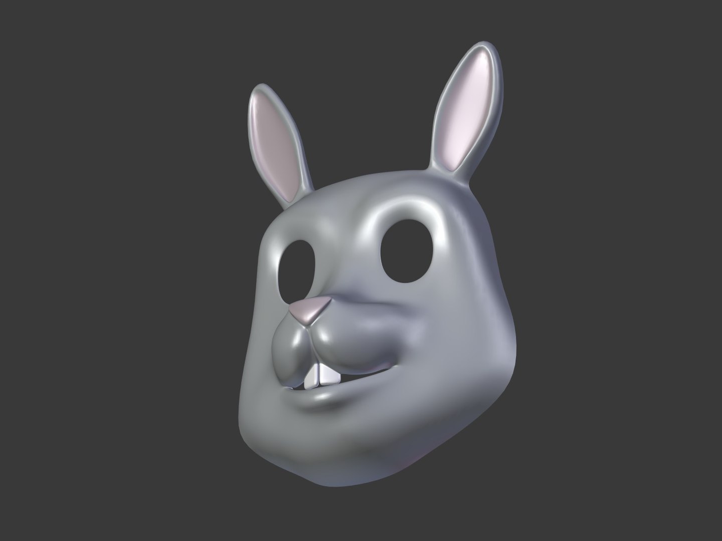 3D rabbit kids mask model - TurboSquid 1454928