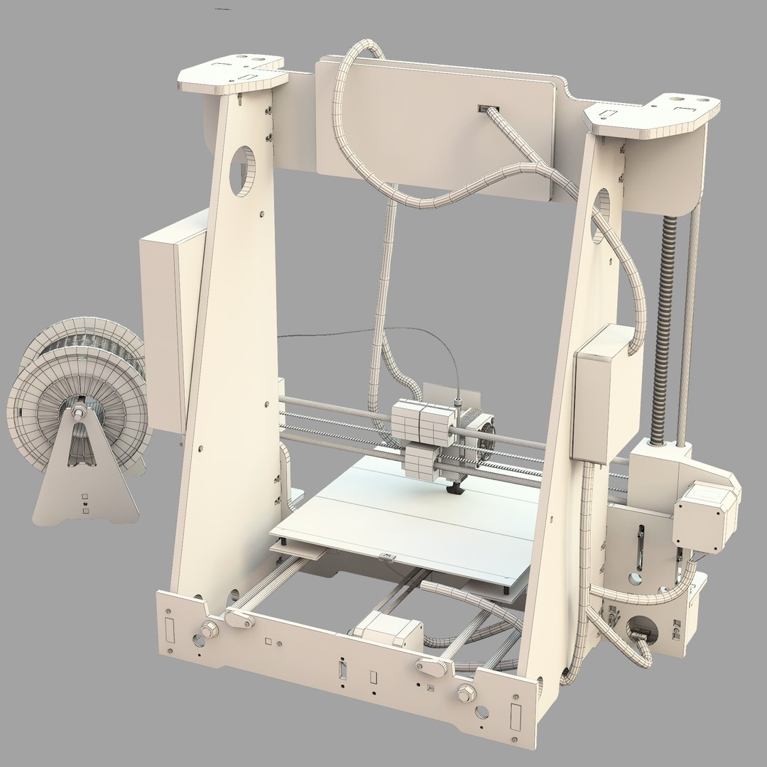 3d Model Rigged Anet A8 3dprinter