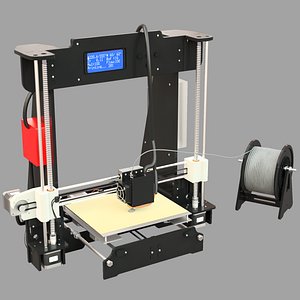 Rigged DIY Anet a8 3d printer. PLA, ABS, FDM printer