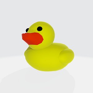 3D Rubber Ducky model