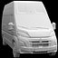 Intérieur détaillé de l'Opel Movano L3H3 2024