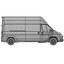 Intérieur détaillé de l'Opel Movano L3H3 2024