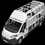 Intérieur détaillé de l'Opel Movano L3H3 2024
