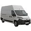 Intérieur détaillé de l'Opel Movano L3H3 2024