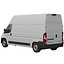 Intérieur détaillé de l'Opel Movano L3H3 2024