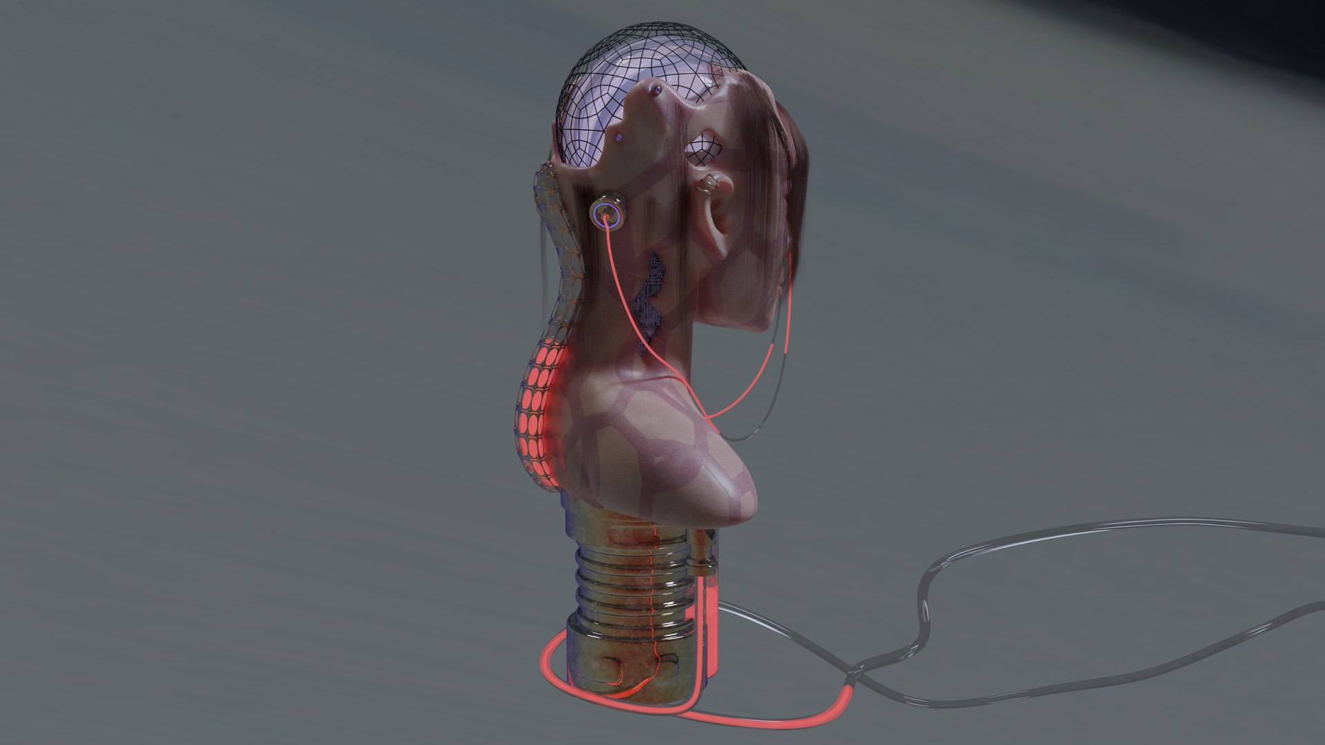 3D Cyborg - TurboSquid 1727106