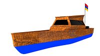 Armenia Wooden Boat