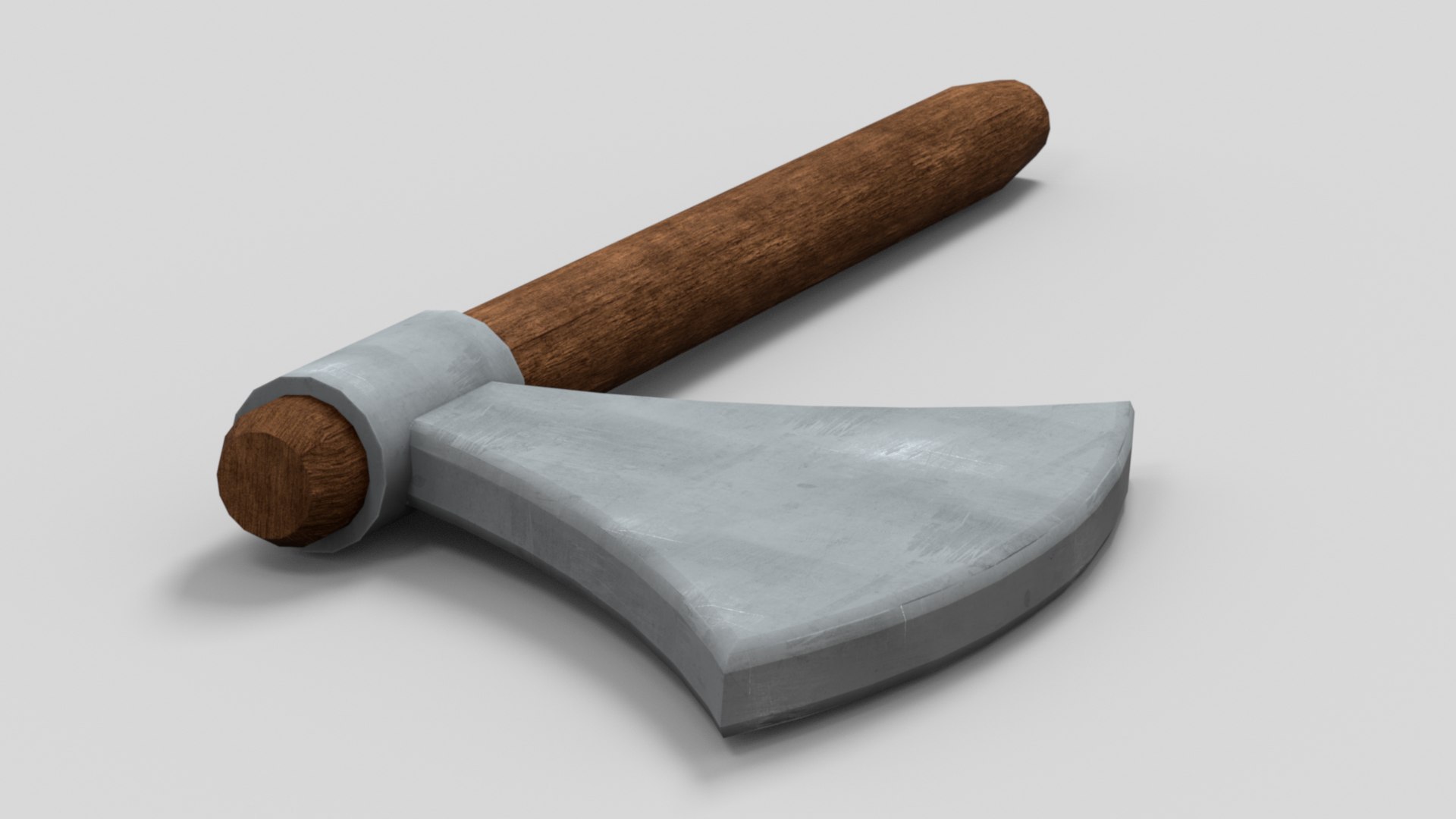 sided medieval axe 3D https://p.turbosquid.com/ts-thumb/82/Pufg4o/N5/lowpolymedievalaxe3_007/png/1607256707/1920x1080/fit_q87/e983332845fd3a1a33104d31aa1a1dda5905fe2f/lowpolymedievalaxe3_007.jpg
