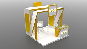 exhibition stand 3x3 meters