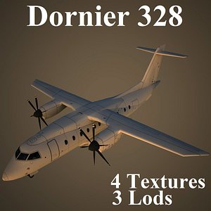 3d model dornier 328