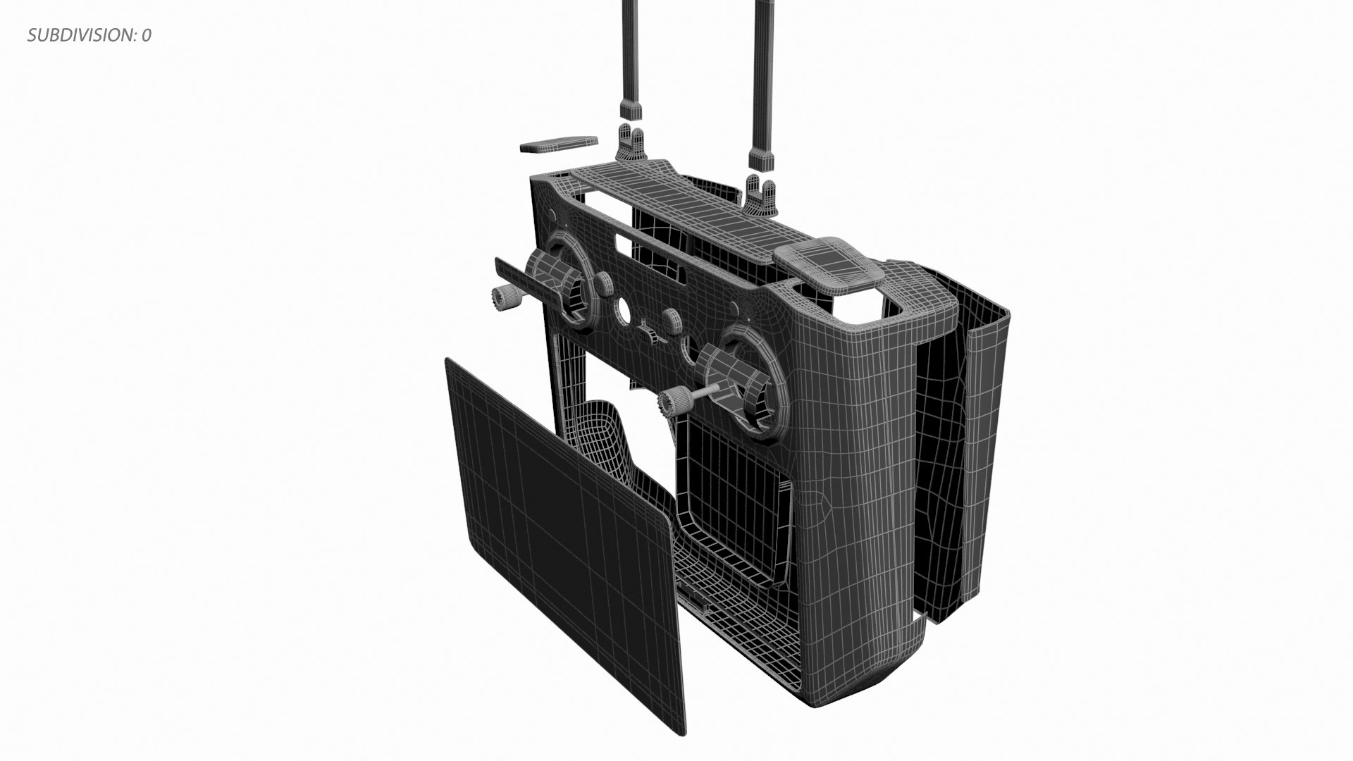 3D Digital RC Controller Model - TurboSquid 1946102