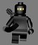 Postać LEGO Ninja (uzbrojona)