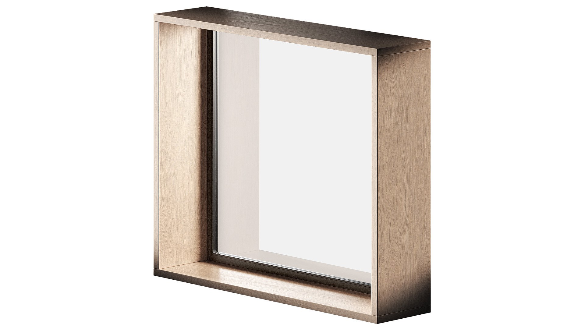 Window With Wide Slopes With Sockets Perforation Of Convection Holes In ...