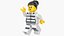 Lego minifigura prisionera