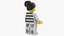 Lego minifigura prisionera