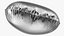 Ballon en aluminium en forme de coeur argent