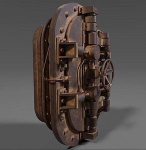 heavy door 3D model