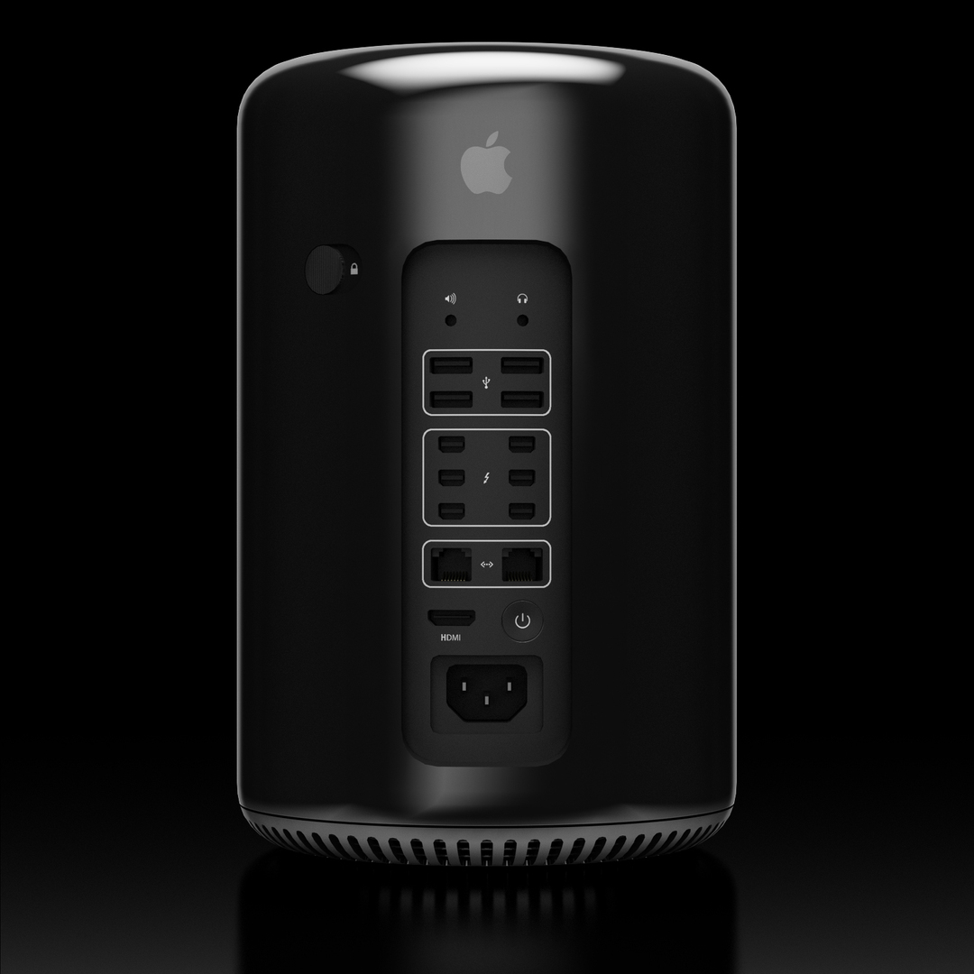 3D apple mac pro 2013 - TurboSquid 1278492