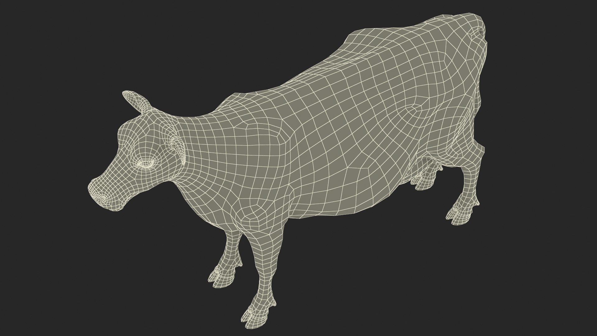 3D Cattle Cow Fur - TurboSquid 2310971