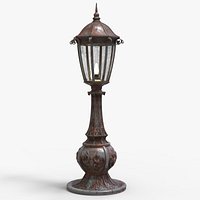 Rusty Elven Garden Lantern