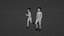 Cartoon Character Walking and Running Animation