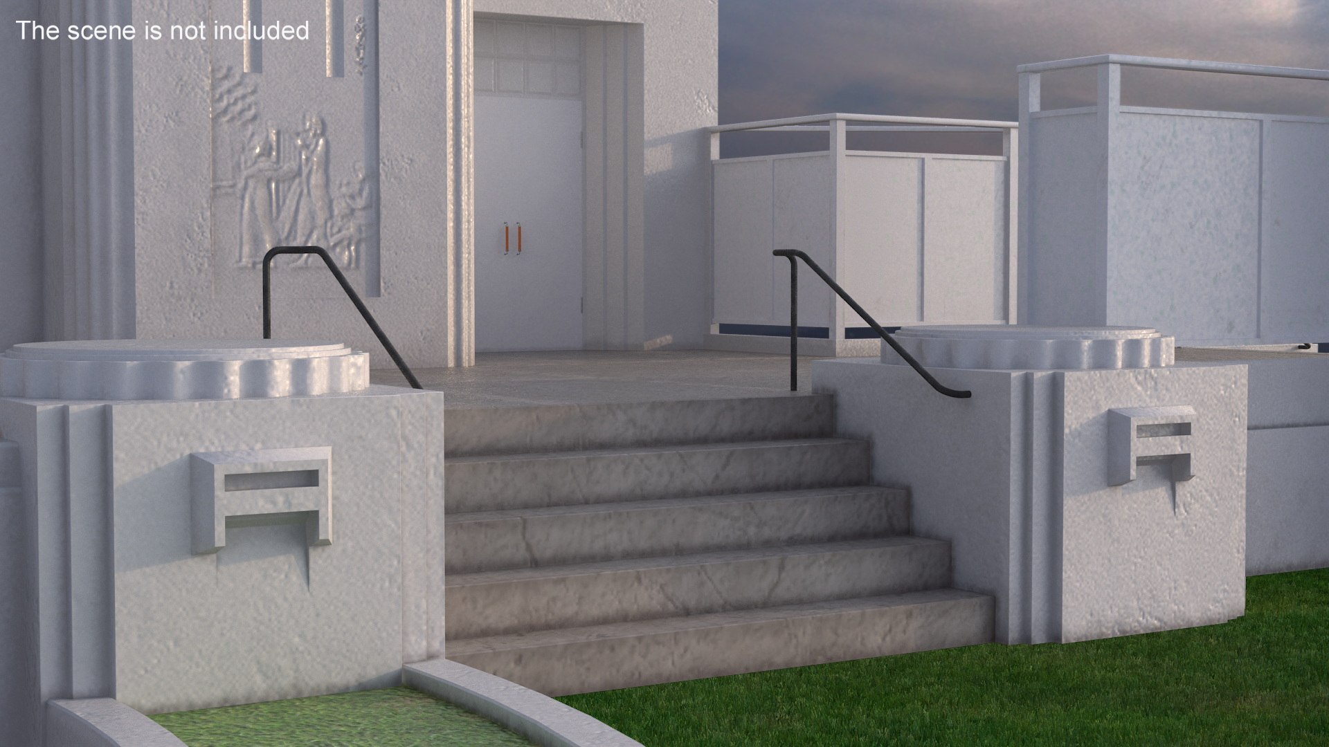 3D Model Open Air Amphitheater Structure With Seats - TurboSquid 2300629