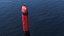 3D Diving Surface Marker Buoy Red