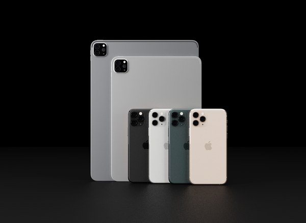 apple ipad pro 2020 3D model