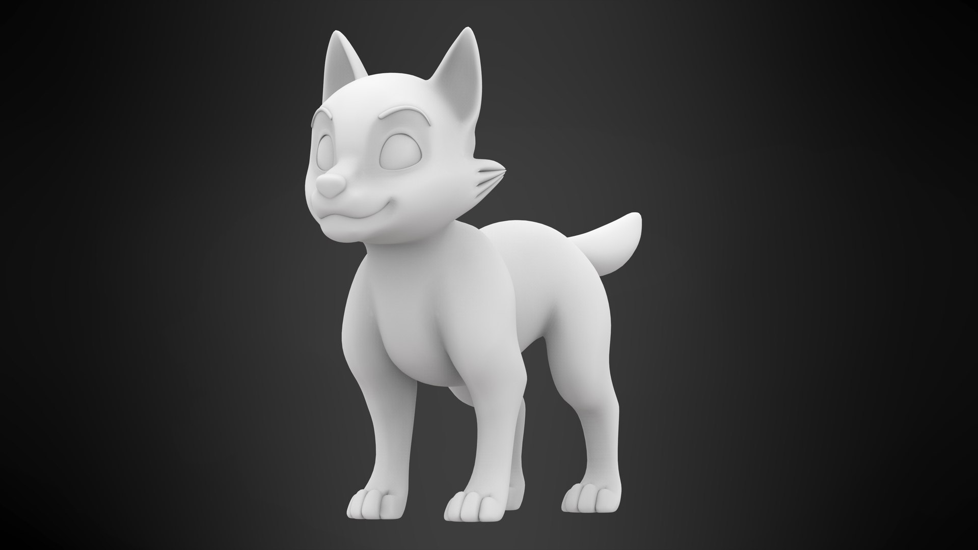 Husky puppy 3D model - TurboSquid 1643952