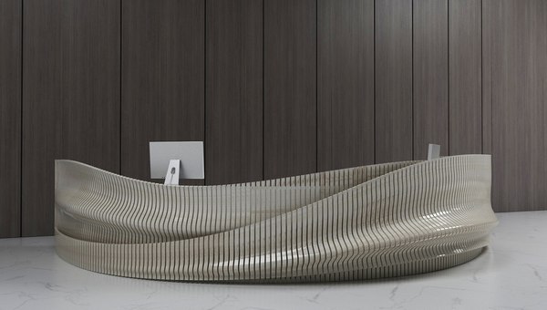 Parametric reception online desk