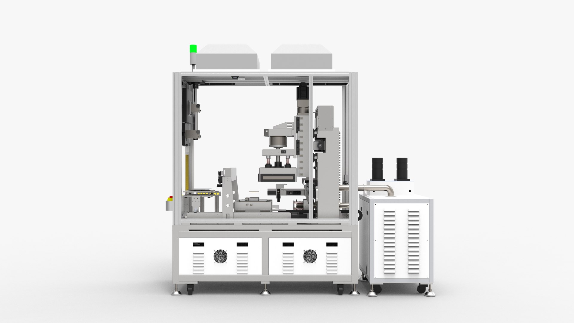 Automatic Alignment High-Precision Vacuum Laminating Machine 3D Model ...