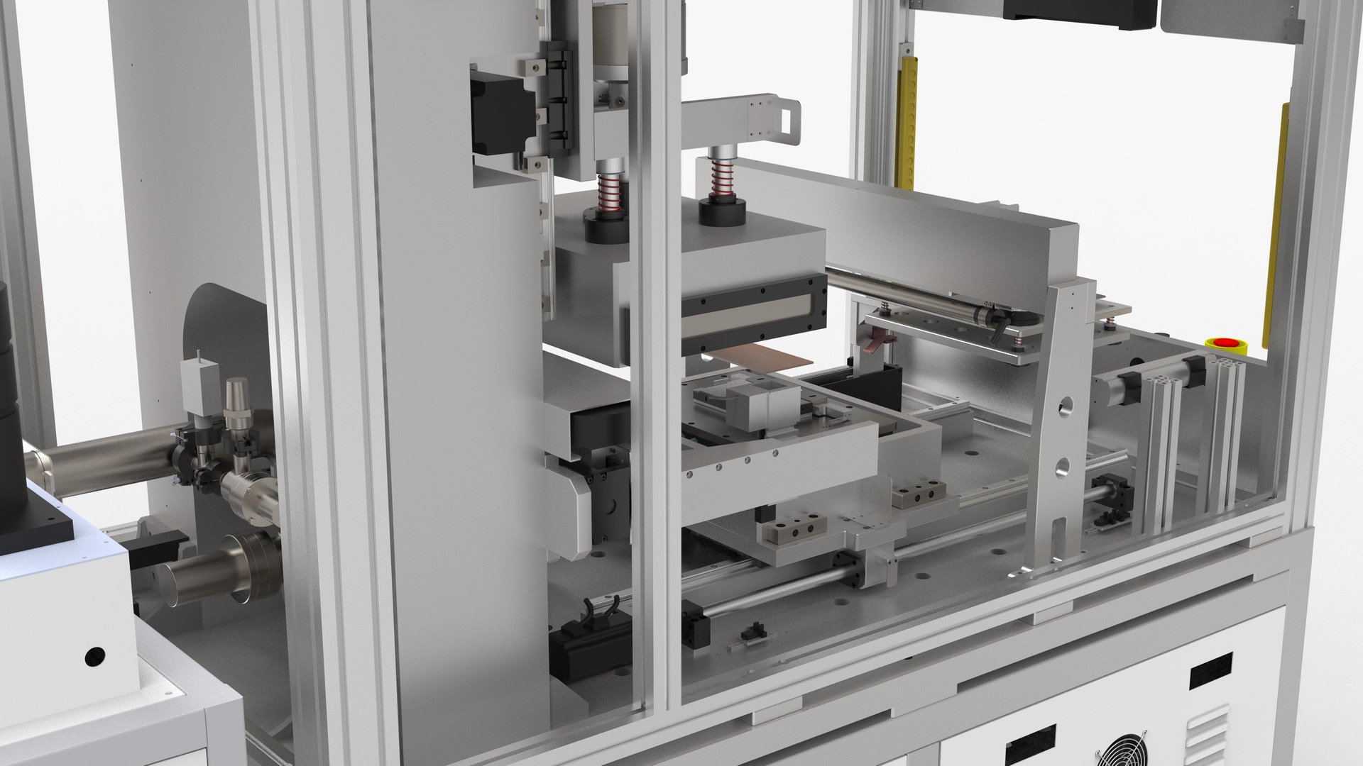 Automatic Alignment High-Precision Vacuum Laminating Machine 3D Model ...