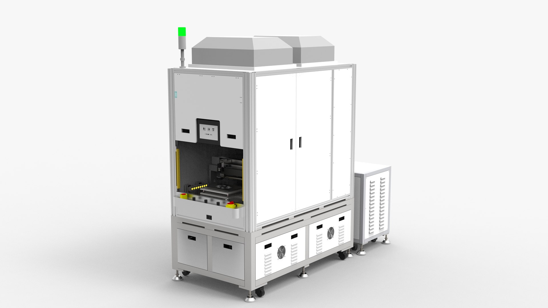 Automatic Alignment High-Precision Vacuum Laminating Machine 3D Model ...