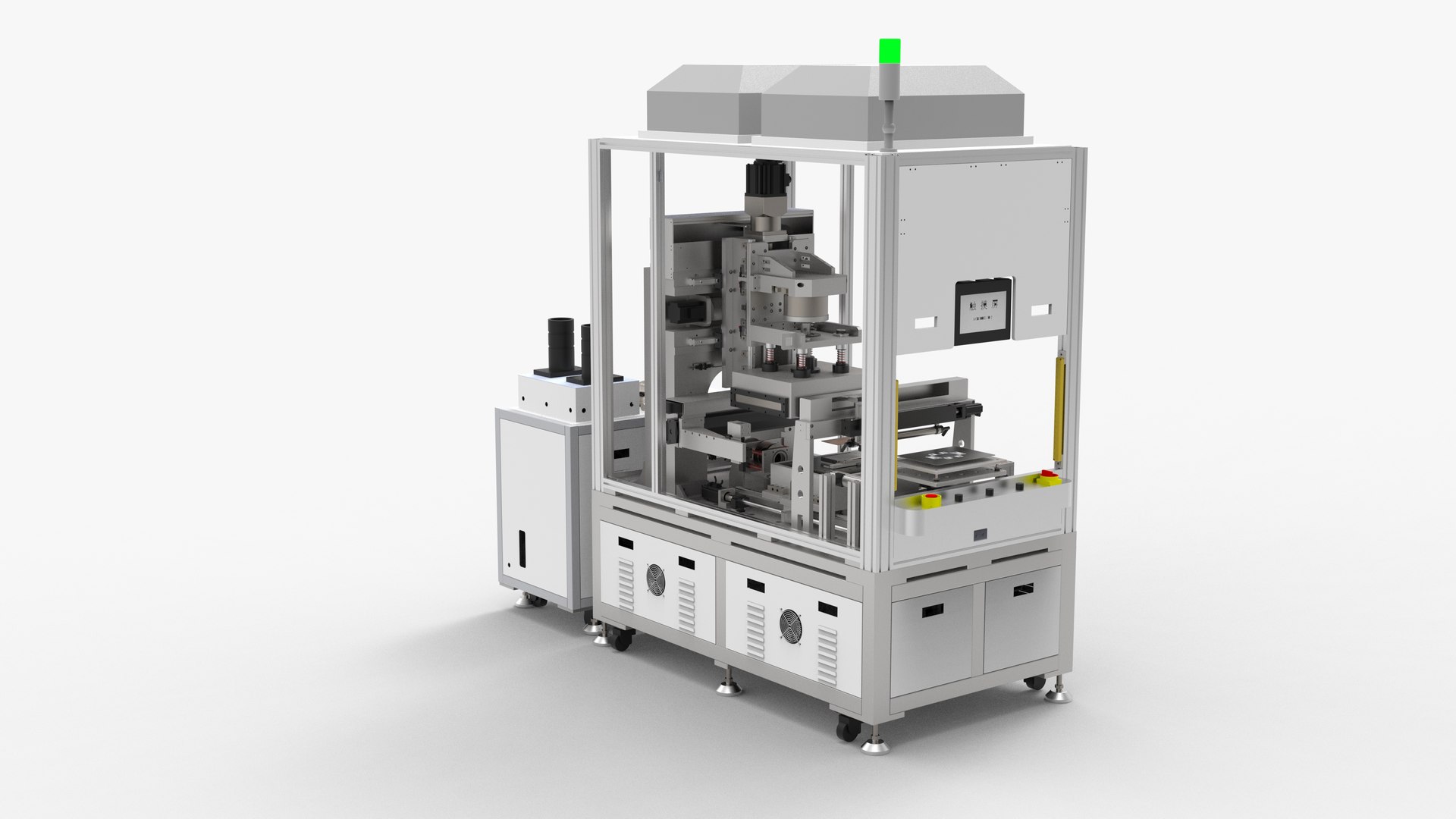 Automatic Alignment High-Precision Vacuum Laminating Machine 3D Model ...