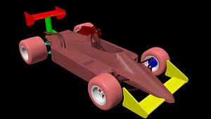 fomula-1 racer racing car