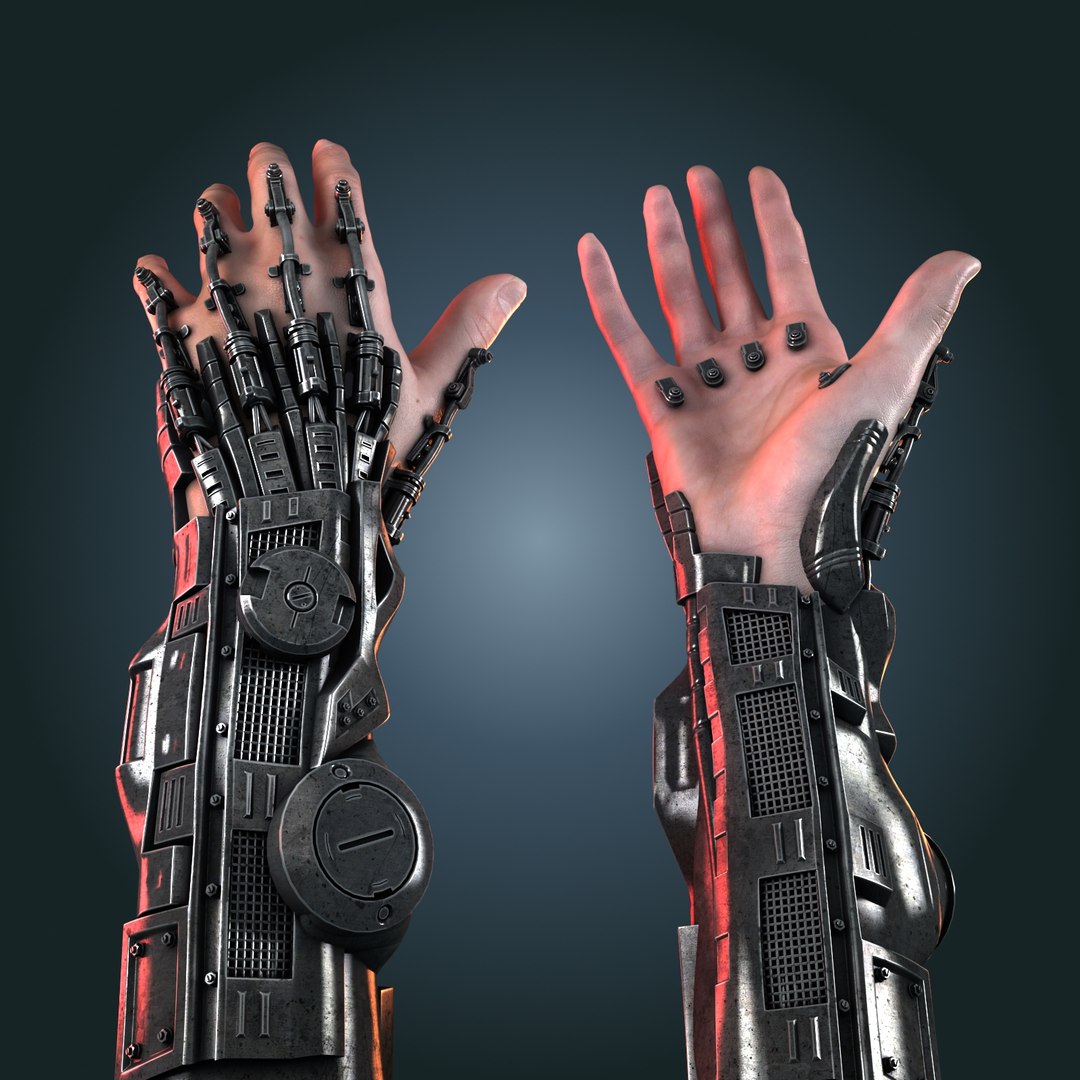 3d bionic hand model