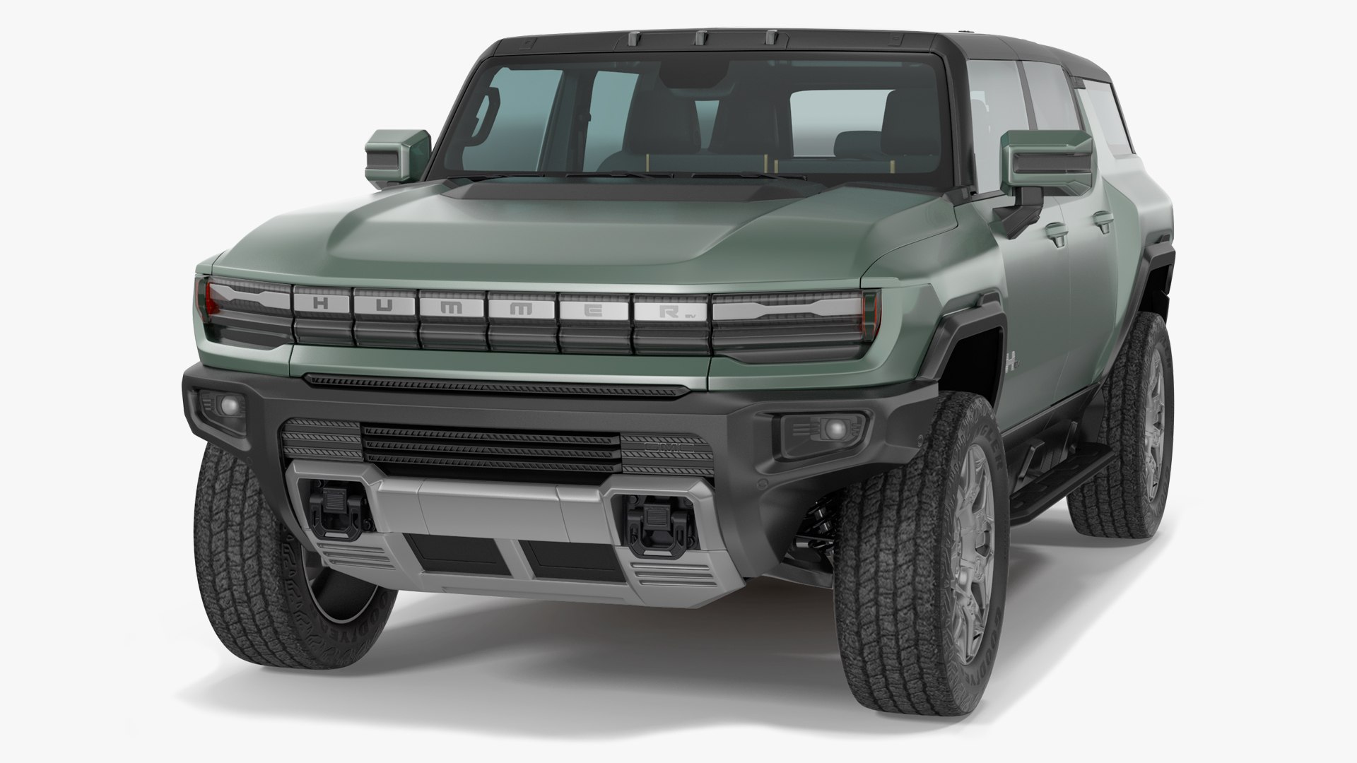 GMC Hummer EV SUV 2024 3D model preview