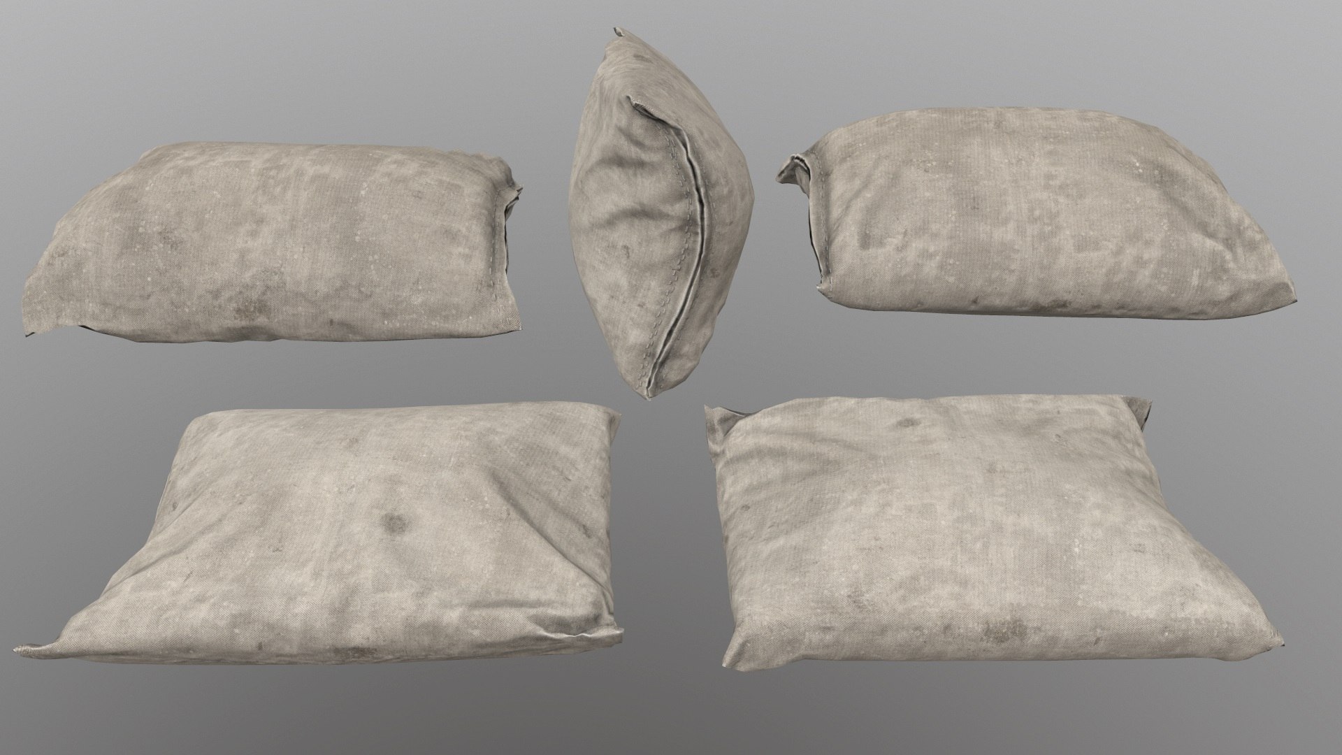 Sandbag Sand Bag Model - TurboSquid 1260107
