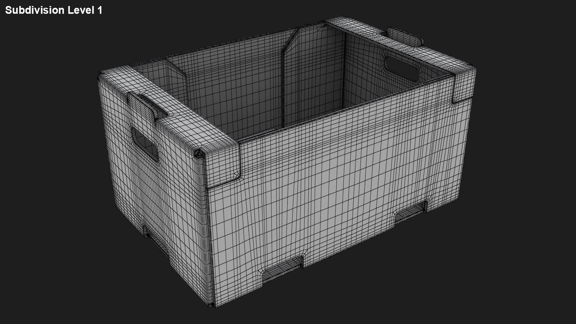 3D Fruit Cardboard Box Dusty Collection TurboSquid 1933941