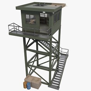 Military Watchtower model