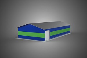 3D STRIP SHELTER SHACK HUT HOVEL COTTAGE SHANTY CRIB WICKIUP WIGWAM model