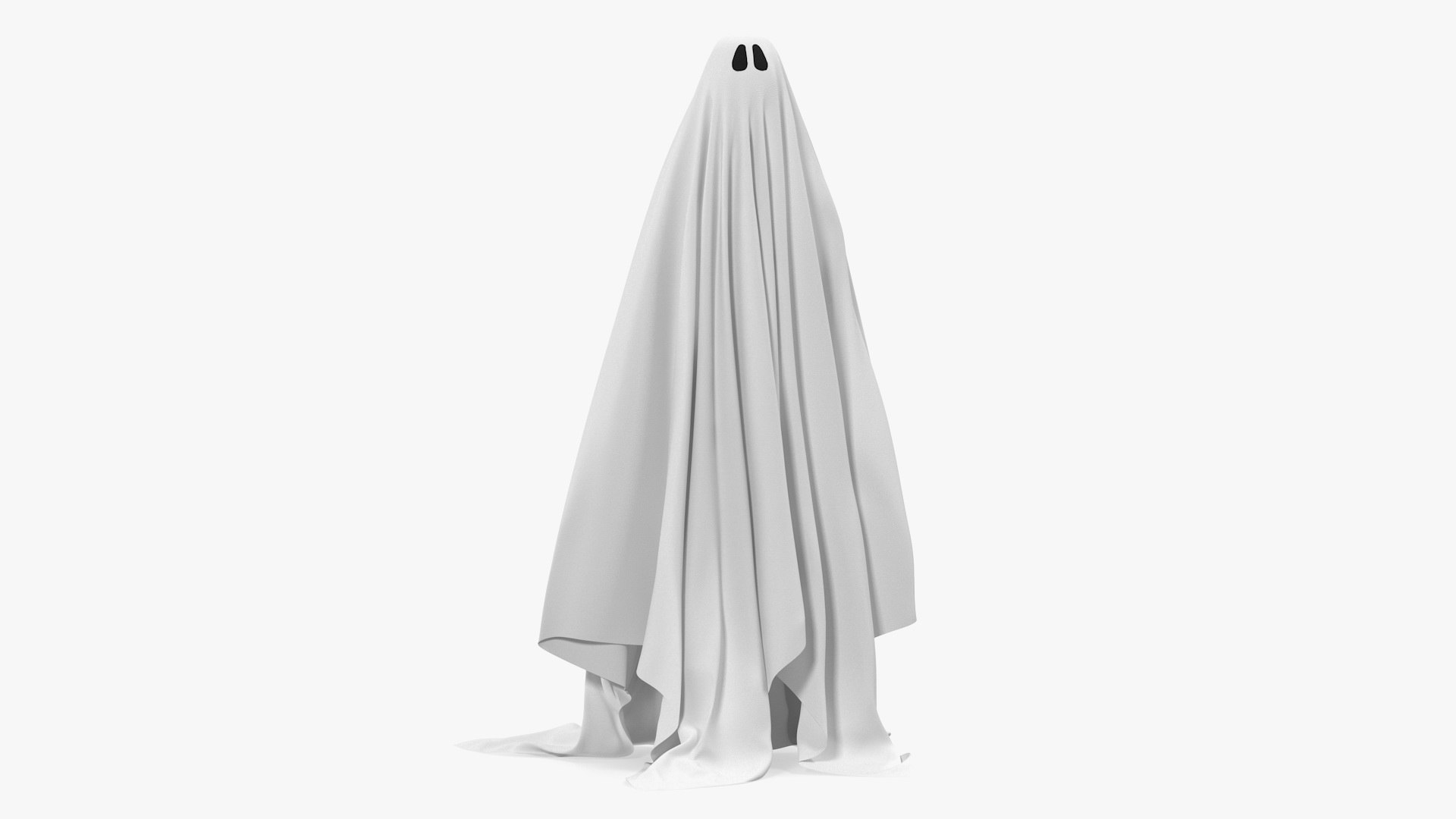 Ghost White Sheet 3D model preview