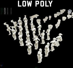 fbx greek statues females