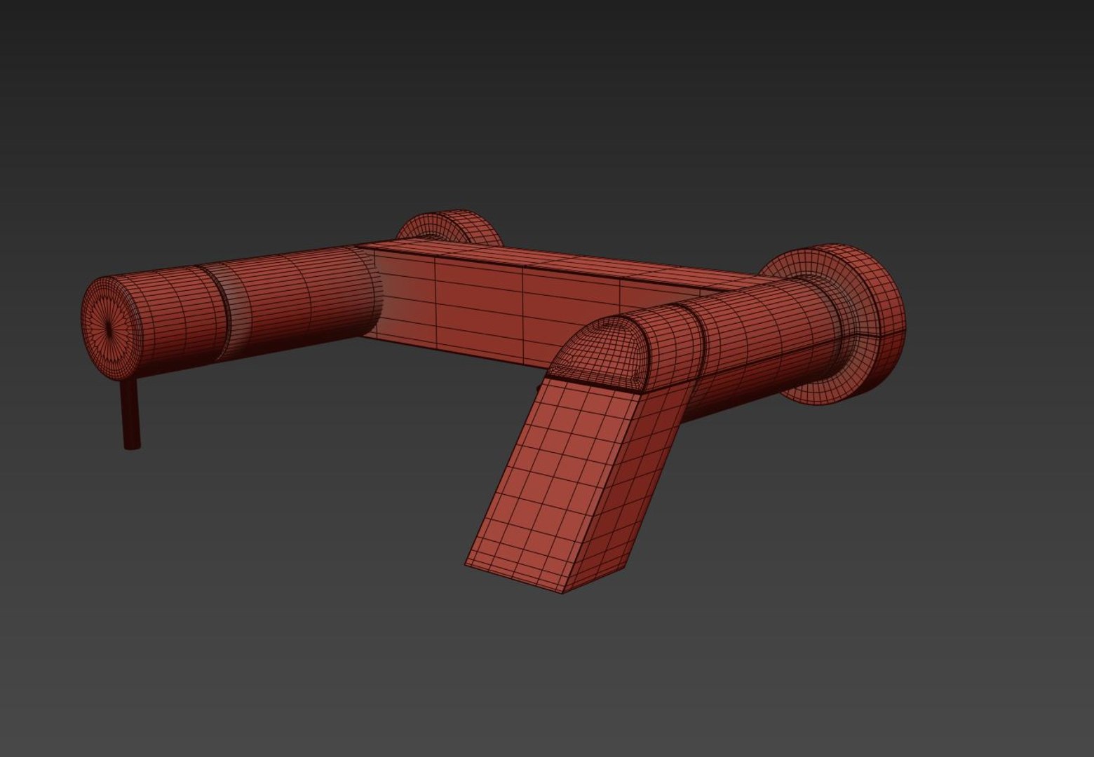 Faucet Battery Keuco 3D TurboSquid 1476146