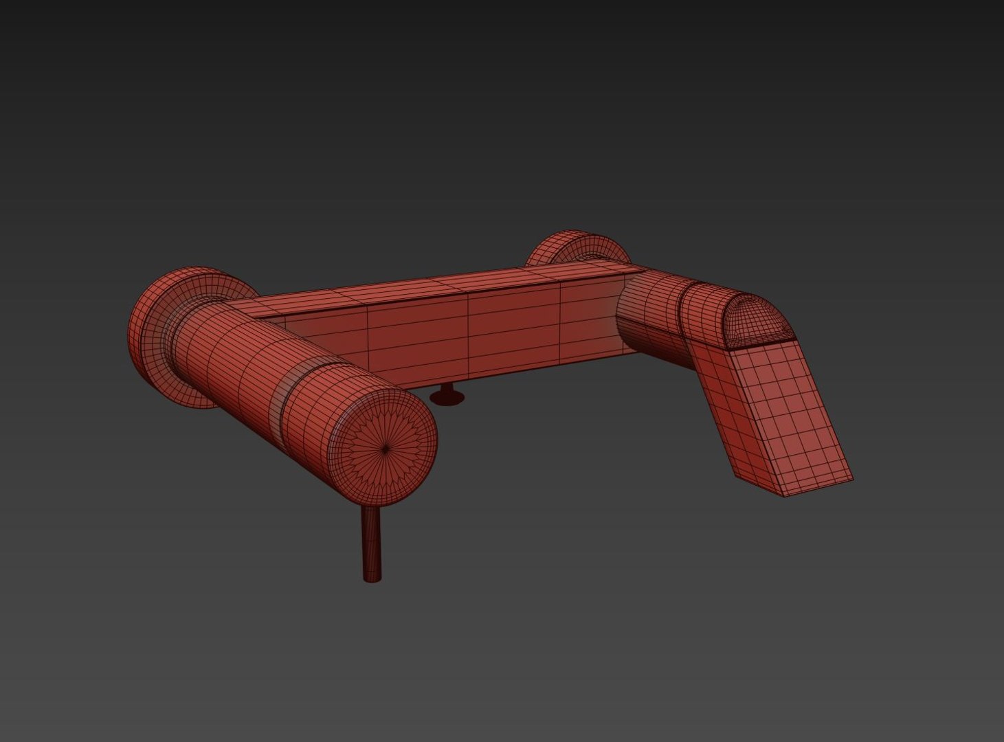 Faucet Battery Keuco 3D TurboSquid 1476146