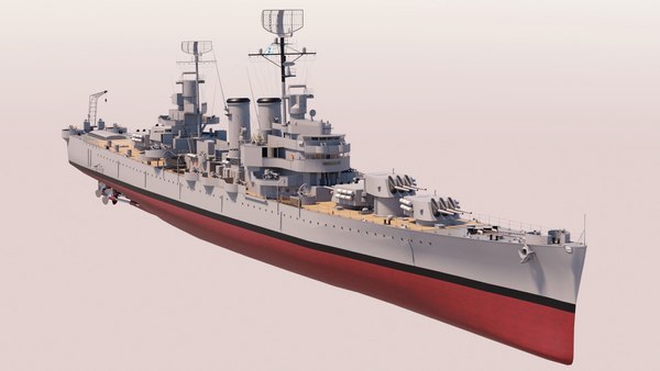 onderdak boycot volwassene Argentinischer Marinekreuzer ARA "General Belgrano" 3D-Modell - TurboSquid  1721905