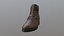 High-Detail Leather Boot plus GLB version