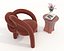 Conjunto de mesa de centro y sillón moderno 81