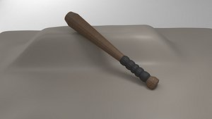 3D baton club weapons